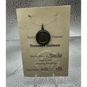 Nuestra Señora de Atocha Shipwreck Treasure Silver Coin/Pendant